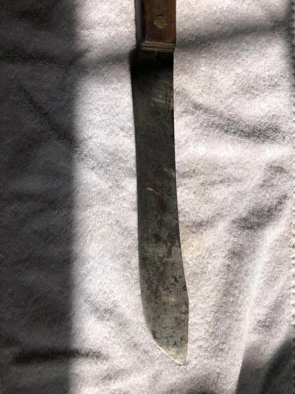 Antique Lamson military butcher knife